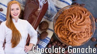 How to Make Chocolate Ganache Glaze amp Chocolate Filling Recipe [upl. by Nita]