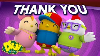 Thank You  Fun Family Song  Didi amp Friends Songs for Children [upl. by Wivina169]