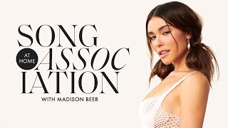 Madison Beer Sings The Beatles Lana Del Rey and quotBOYSHITquot in a Game of Song Association  ELLE [upl. by Anerbas]