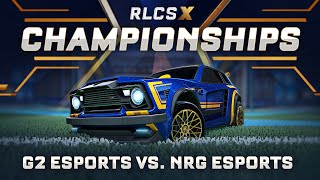 G2 Esports vs NRG Esports  NA RLCS X Championship  Semifinals [upl. by Nesilla353]