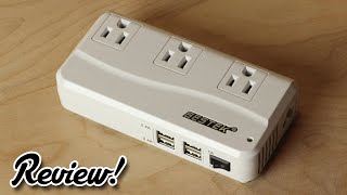 Review BESTEK Portable Travel Adapter amp Power Converter  MRJ201GU [upl. by Nitsu412]