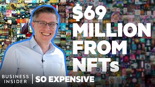 Beeple Explains The Absurdity Of NFTs  So Expensive [upl. by Ziwot266]