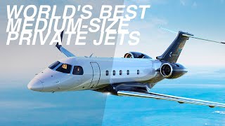 Top 5 MediumSize Private Jets  Price amp Specs [upl. by Beka674]