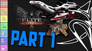 Elite Dangerous ship TIER LIST part 1 [upl. by Mchugh]