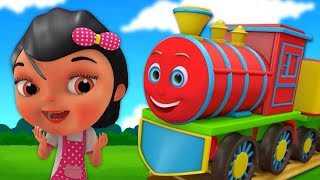 Chuk Chuk Rail Chali  Rhymes in Hindi  Kids Channel India  Hindi Nursery Rhymes  Hindi Bal Geet [upl. by Norac445]