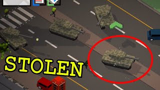 I STOLE A TANK NEW Smashy Road WANTED 2 [upl. by Alton]