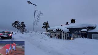 Exploring The Tiny Town of Saariselka in the Finnish Lapland [upl. by Elatnahc]