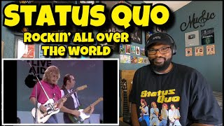 Status Quo  Rockin’ All Over The World  REACTION [upl. by Ennaj]