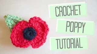 CROCHET Poppy Tutorial  Bella Coco [upl. by Mancino444]