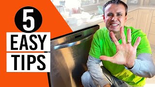 Easy Dishwasher Repair Tips YOU Can Do [upl. by Rurik]