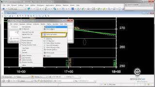 Vertical Profile Elevations  InRoads V8i SELECTseries [upl. by Ojyllek215]