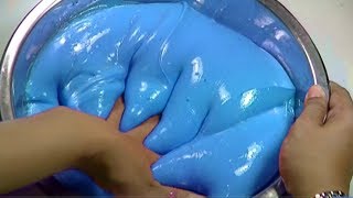 El SLIME GIGANTE más FACIL del MUNDO  PEGAMENTO con borax [upl. by Cirted]