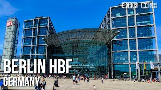 Berlin Hauptbahnhof  Central Station  🇩🇪 Germany 4K HDR Walking Tour [upl. by Asek518]