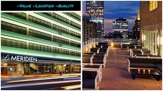 Le Meridien Houston Best Business Hotel in Downtown Houston TX Complete Tour amp Review [upl. by Aihsined]