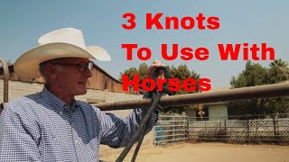 3 Quick Release Knots To Use With Horses [upl. by Worden285]