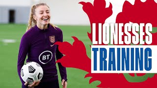 Lionesses Get Competitive in a Head Tennis MiniTournament  Inside Training  Lionesses [upl. by Batchelor]