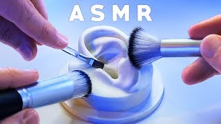 ASMR XXL Brushing amp Brushes ONLY Compilation NO TALKING Tingle Study Sleep Relax [upl. by Aielam]