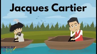 Jacques Cartier  European Explorer  Educational Social Studies Video  Elementary Students amp Kids [upl. by Sukram]