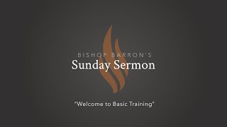 Welcome to Basic Training — Bishop Barron’s Sunday Sermon [upl. by Nekcerb746]