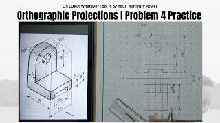 Orthographic Projections  orthographic projection in engineering drawing [upl. by Fredric]