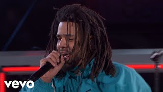 J Cole  Middle Child 2019 NBA All Star Halftime Performance [upl. by Eiramit]