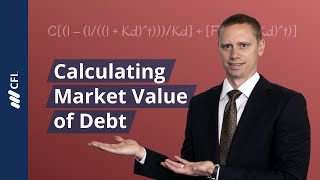 Calculating Market Value of Debt [upl. by Lipcombe750]