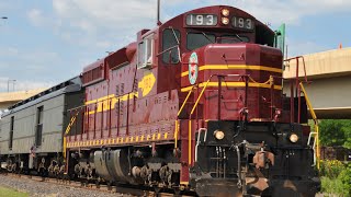 North Shore Scenic Railroad Train Duluth Minnesota [upl. by Mansfield]