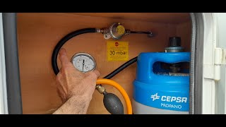 Revisión de la instalación de gas de mi autocaravana [upl. by Senzer640]