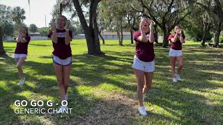 2021 RHS Cheer  Chants [upl. by Borer241]