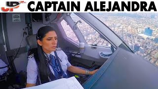 Alejandra Pilots the Superjet into Mexico [upl. by Risley]