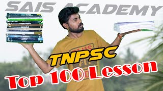 TNPSC Top 100 Lessons  Sais Academy [upl. by Ariajay556]