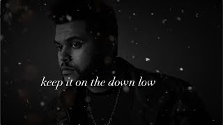 The Weeknd  Down Low Lyrics [upl. by Callie541]