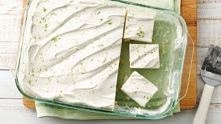 Easy 5Ingredient Key Lime Pie Bars  Pillsbury Recipe [upl. by Llenrahc]