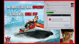 Fix FITGIRL REPACKS Setup Unpacking Error In Just ONE STEP ERROR FIX FREE GAME [upl. by Nyltyak728]