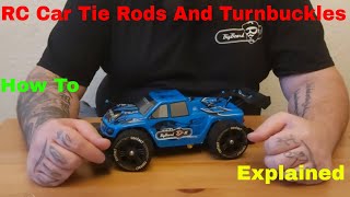 RC Tie Rods And Turnbuckles Explained And How To [upl. by Adnamaa989]