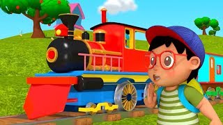 Gaadi Aayi Chuk Chuk  गाड़ी आयी जुक जुक  Hindi Nursery Rhymes  Hindi Kavita  Kids Channel India [upl. by Peedsaj905]