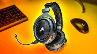 New Wireless Gaming Headset CHAMPION Corsair HS70 [upl. by Leksehcey231]