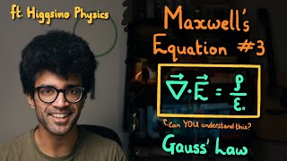 Maxwells Equations Gauss Law Explained ft Higgsinophysics   Physics for Beginners [upl. by Aivirt]