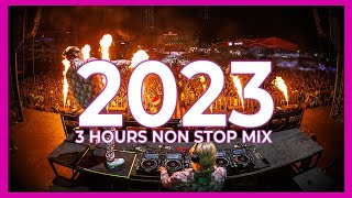 New Year Mix 2023  Best Mashups amp Remixes Of Popular Songs 2022 🎉  3 HOURS NON STOP DJ DANCE MIX [upl. by Vrablik]