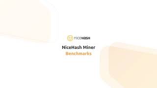 NiceHash Miner  Benchmarks [upl. by Bresee854]