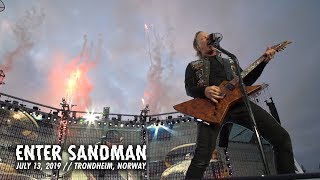 Metallica Enter Sandman Trondheim Norway  July 13 2019 [upl. by Nikki]