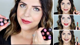 NEW Revlon Super Lustrous Matte Lipstick  Review amp Lip Swatches of all 12 Shades [upl. by Morley]