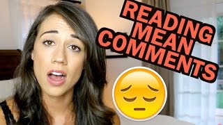 READING MEAN COMMENTS [upl. by Htomit]