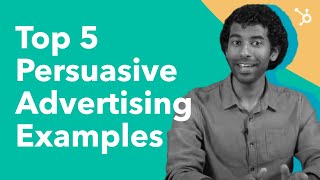 Top 5 Persuasive Advertising Examples [upl. by Nyleda141]