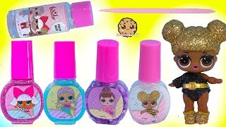 DIY Glitter Nail Polish Maker Makeup Kit  Video [upl. by Anilave]