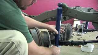 Build Your Willys MBGPW  Shock Installation [upl. by Sirama]