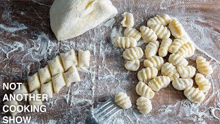 how to make HANDMADE POTATO GNOCCHI [upl. by Bruni]