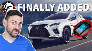 2021 Lexus RX 350 FINALLY gets this one feature [upl. by Rehprotsirhc132]