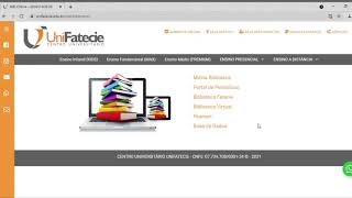 Acesso a Biblioteca Virtual  Tutorial [upl. by Nnyw325]