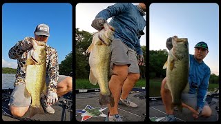 Big Bass in Public Oklahoma Lakes‼️ Dripping Springs  Okmulgee Lake🔥🔥 [upl. by Ramin]